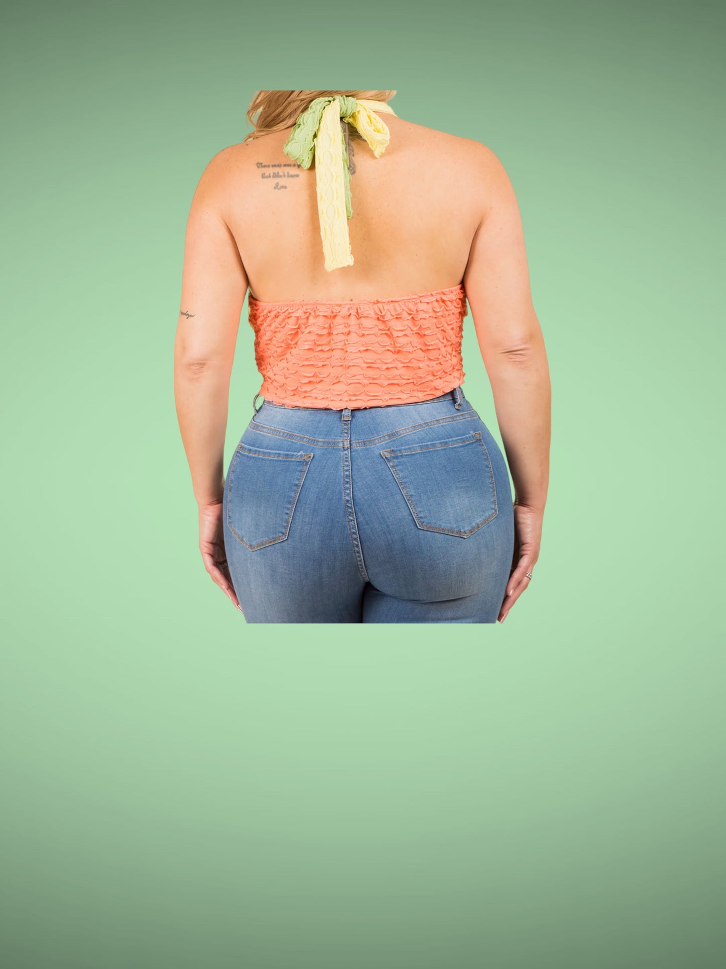 Spring time halter top