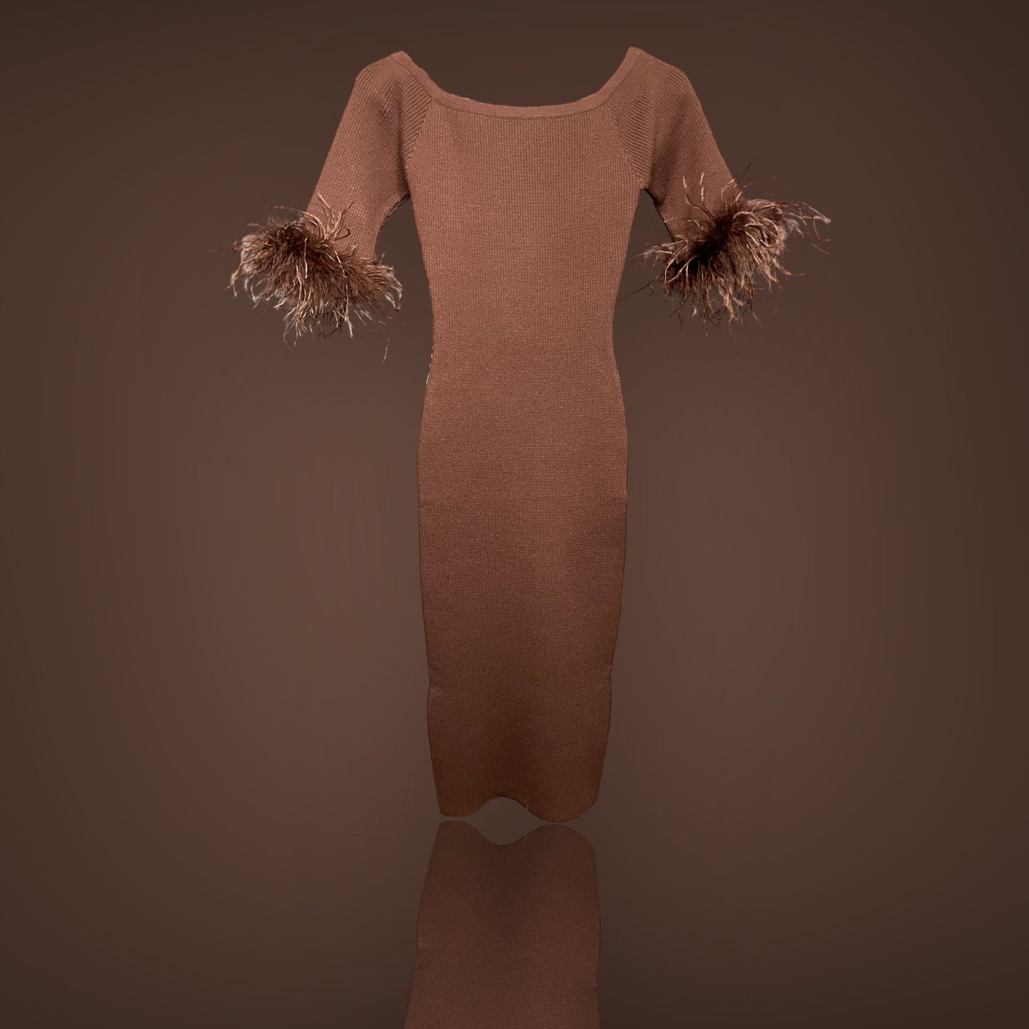 Gio feather dress