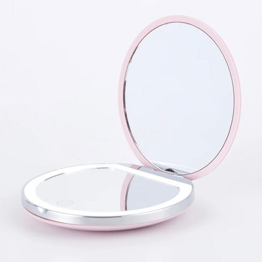 Led compact mirror