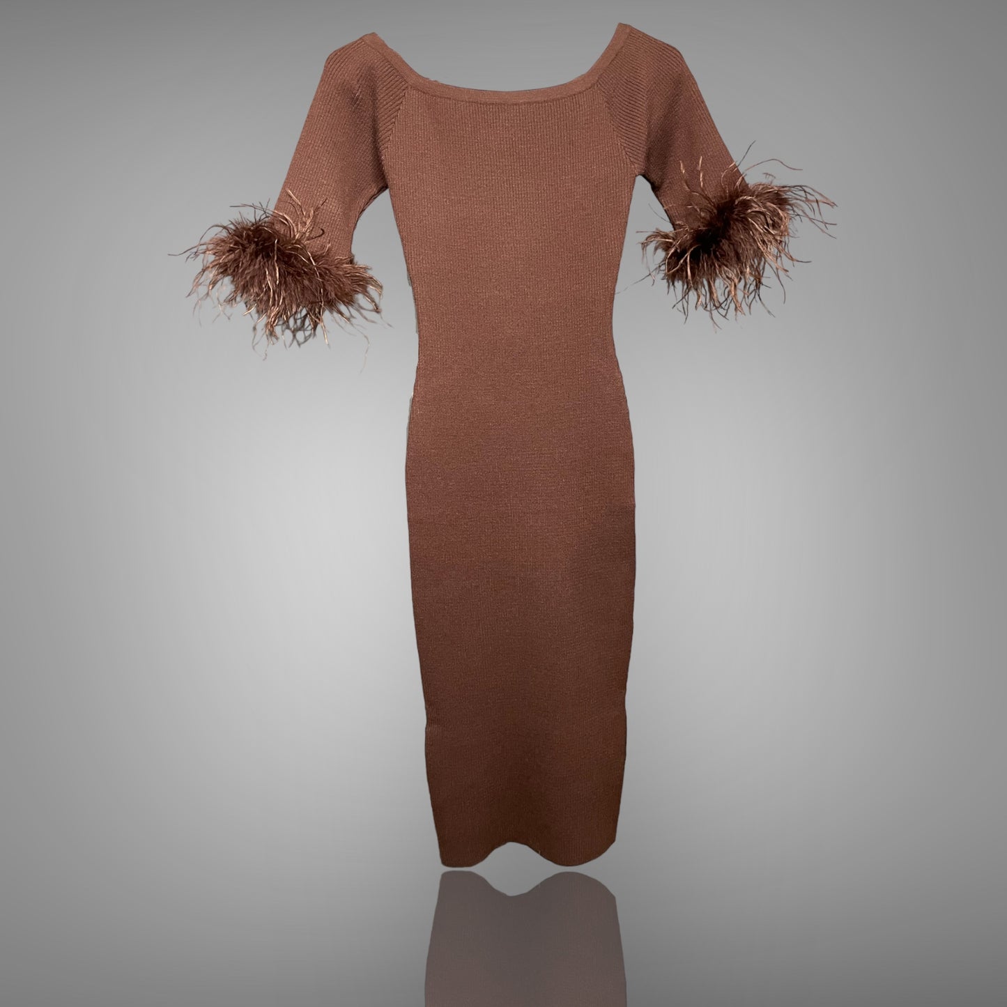 Gio feather dress