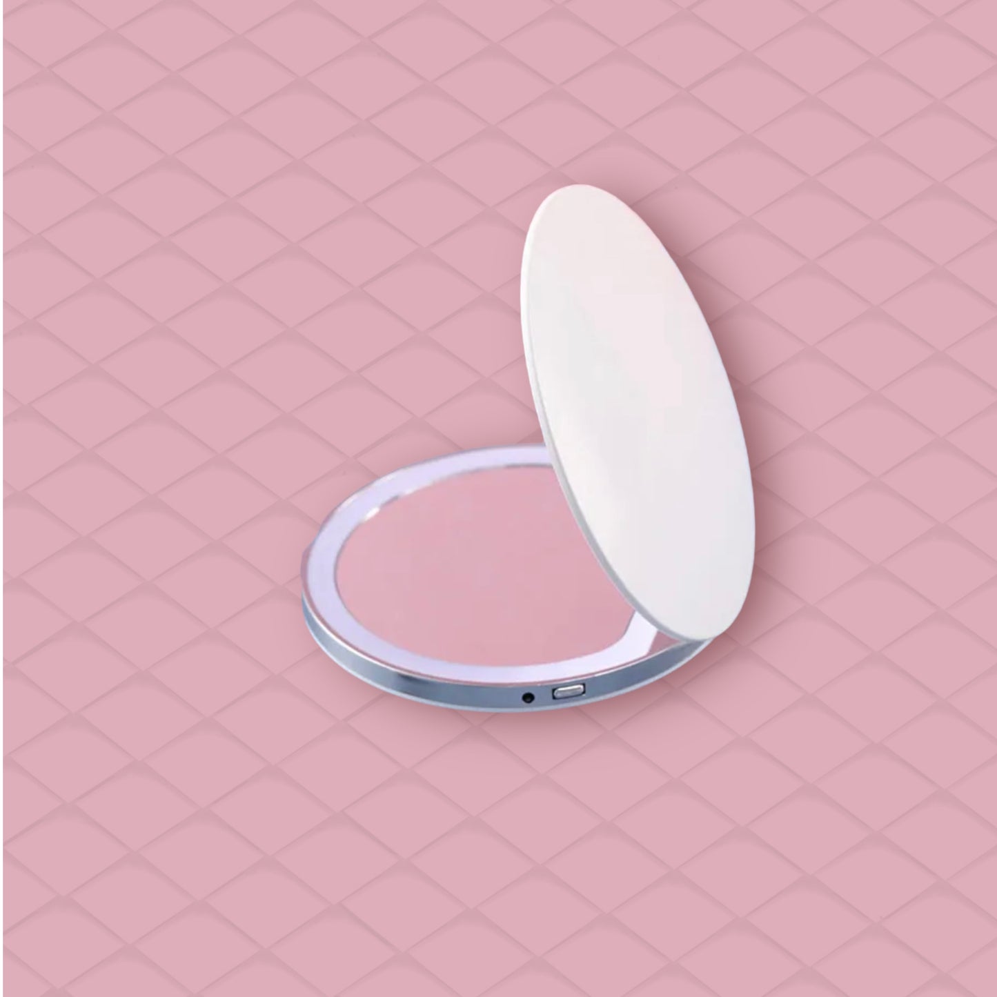 Led compact mirror